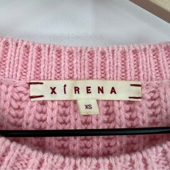 Xirena Apres Ski Striped Rainbow Alpaca Blend Oversized Size XS - Picture 6 of 9